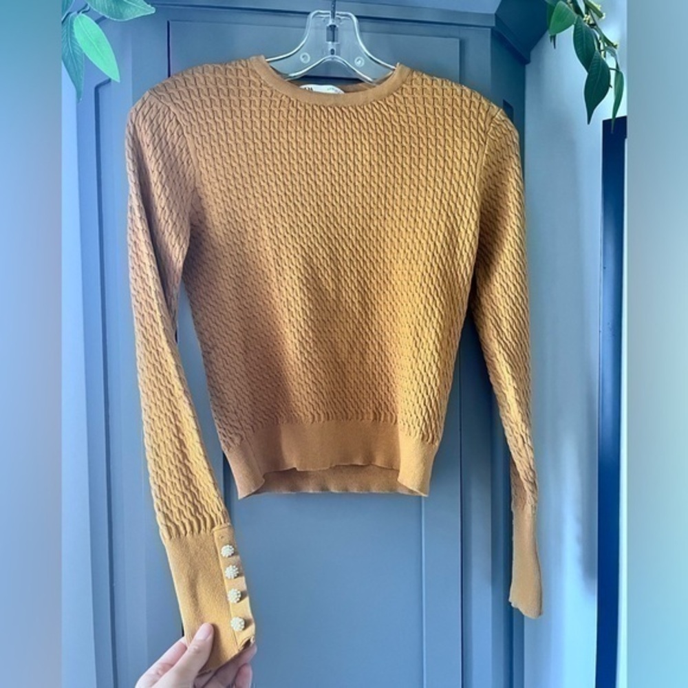 Zara Sweater with Pearl Detail